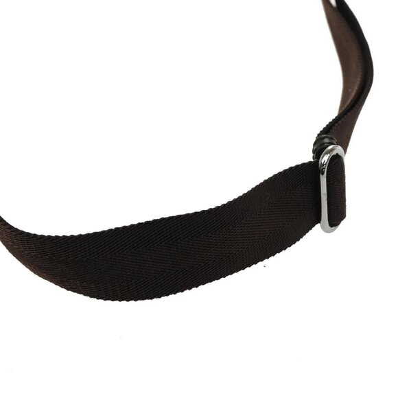 GUCCI Logo GG Pattern Crossbody Shoulder Bag Canvas Leather Brown Italy - Picture 8 of 16